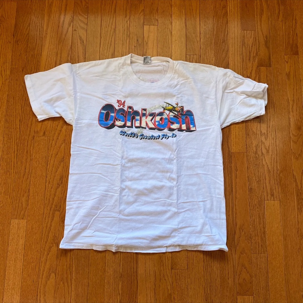 1994 Oskosh Worlds Greatest Fly In vintage t shirt